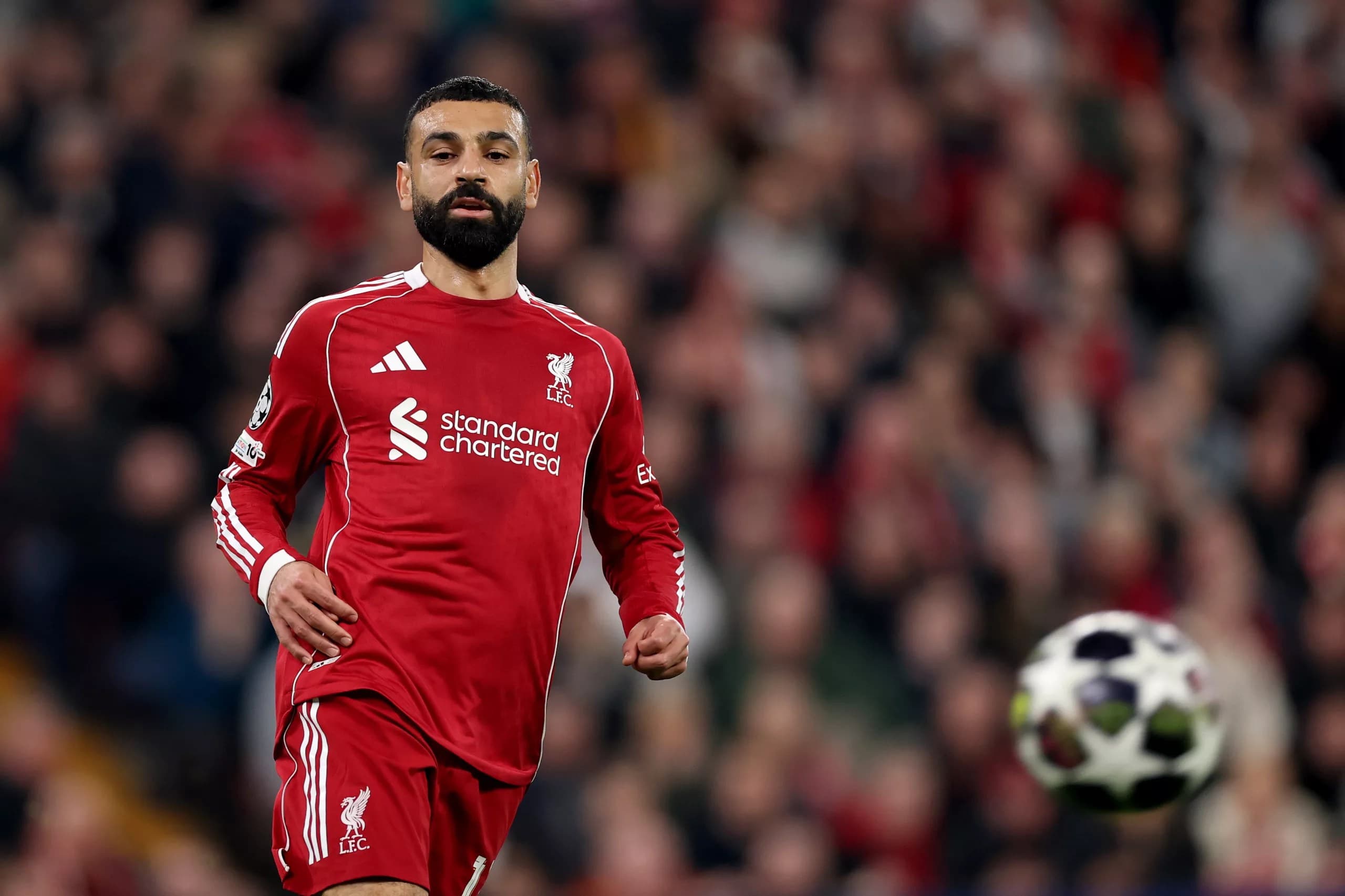 Slot tributes 50th Champions League goal for Salah
