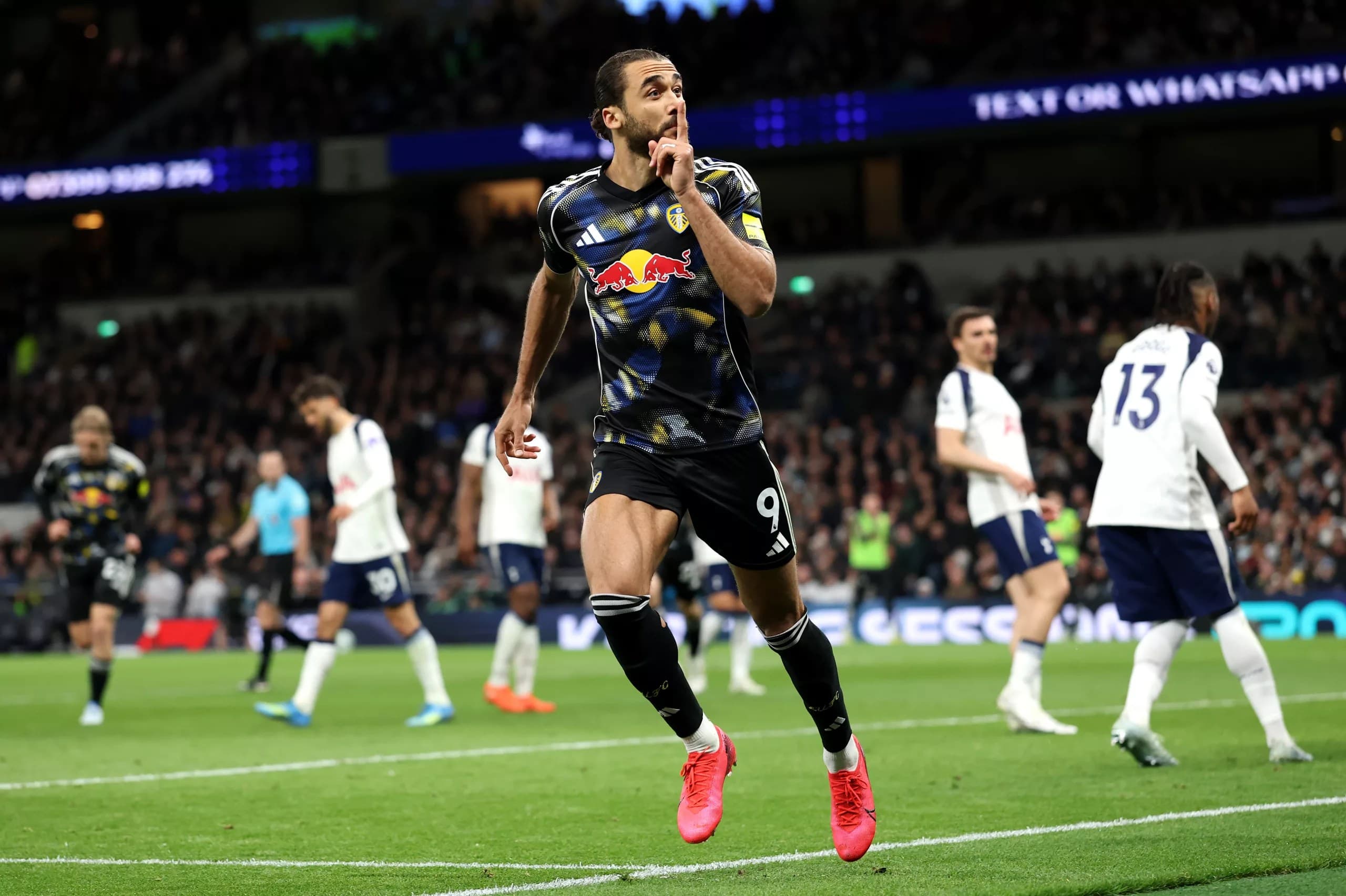 Tottenham 1-1 Leeds: Calvert-Lewin punishes goalscorer Tel’s foul in huge twist at the bottom