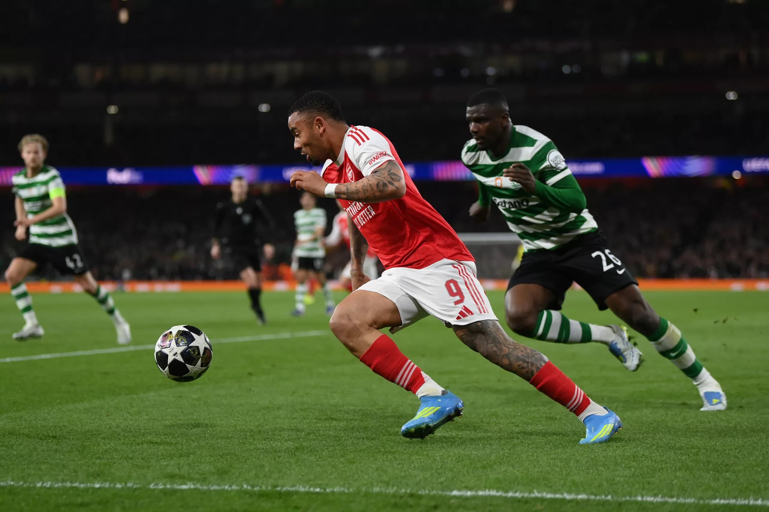 Arsenal 0-0 Sporting (1-0 agg): Gunners labour to draw to reach Champions League semi finals