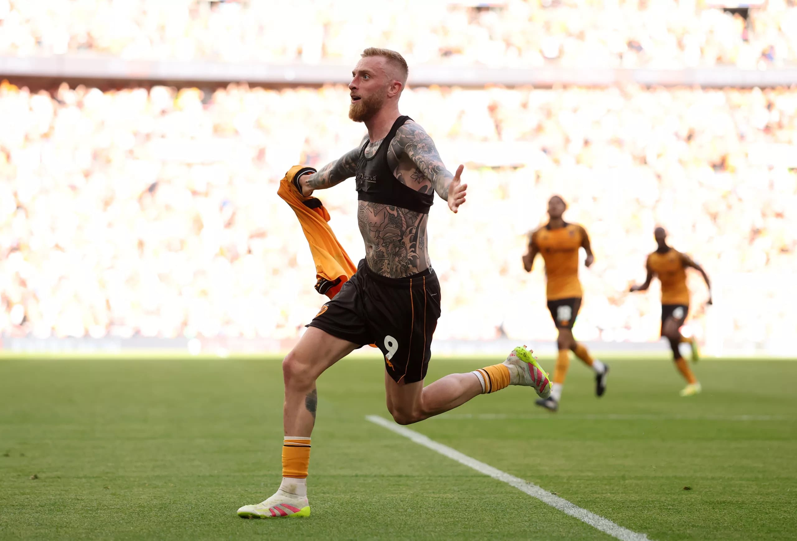 Hull 1-0 Middlesborough: 95th-minute McBurnie strike sends Tigers back to Premier League