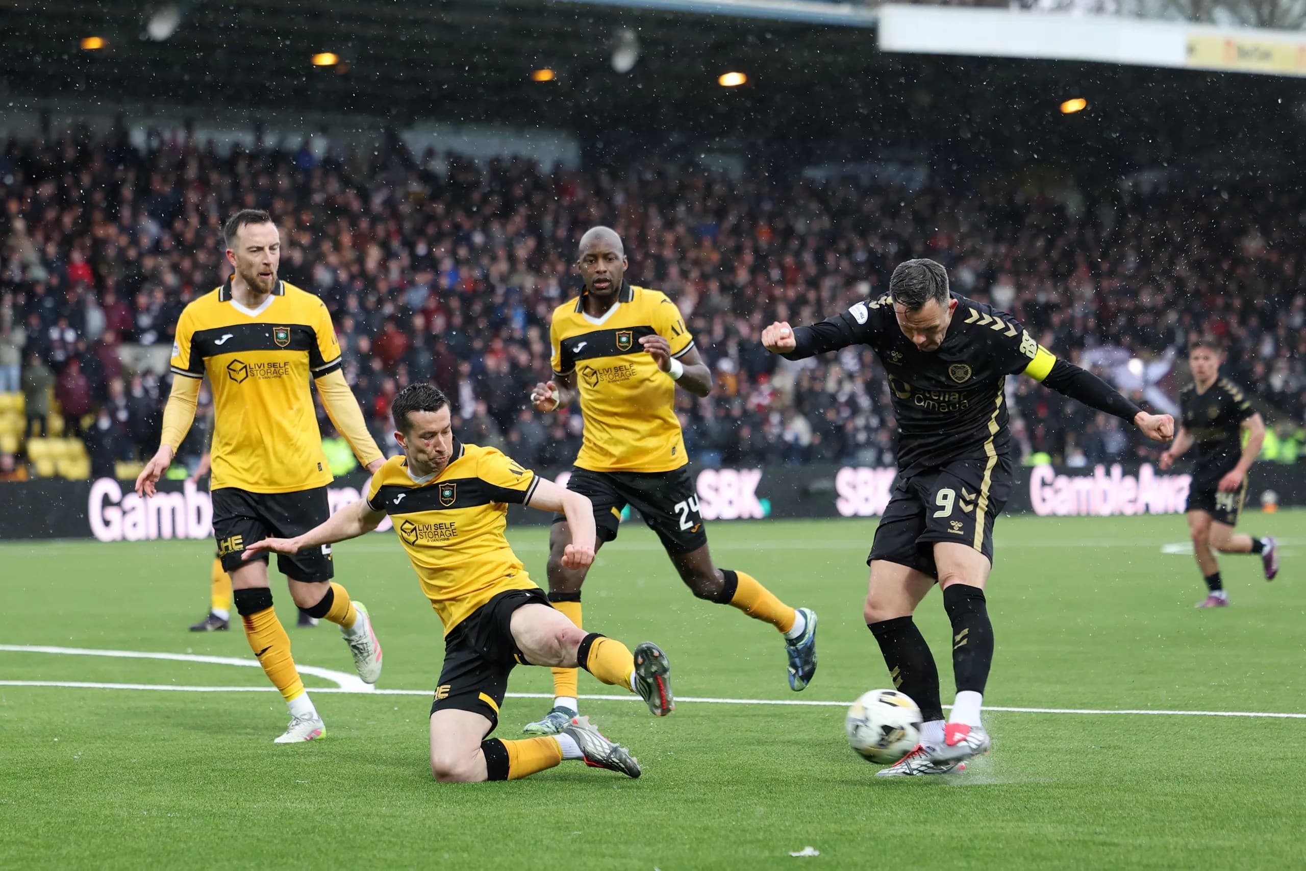 Livingston 2-2 Hearts: Jam Tarts title grip loosens in Lothian