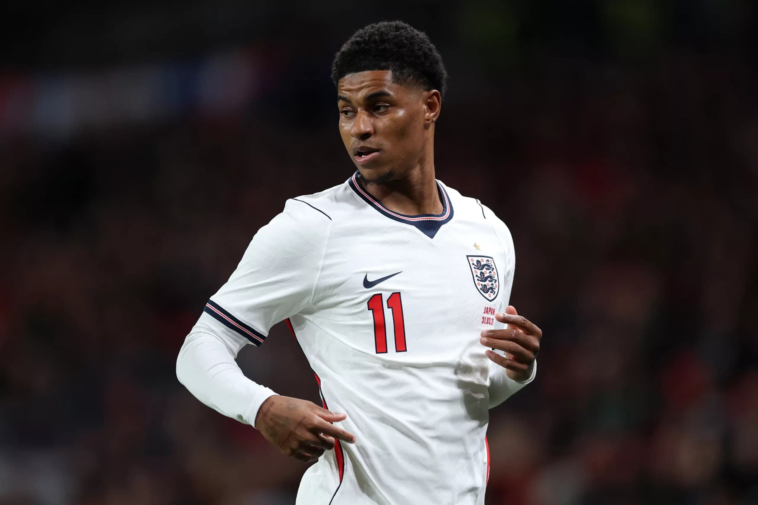 Rashford leaves out United in social media thanks for “believing” after World Cup selection