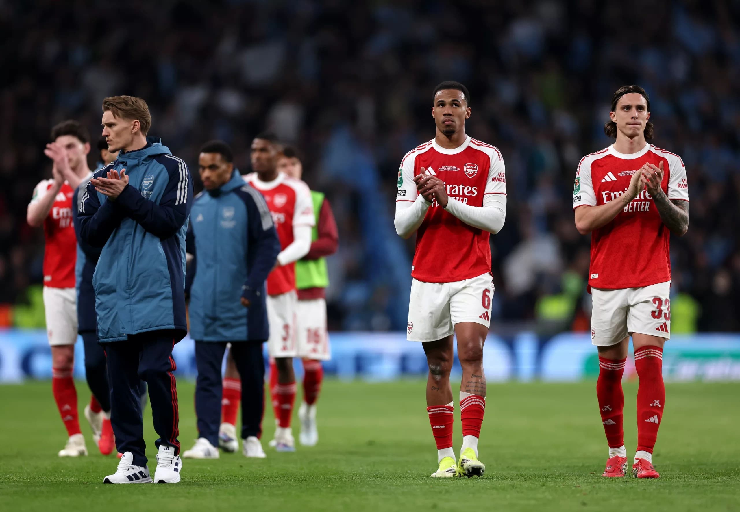 Arsenal player ratings v Man City: Gunners fall at first trophy hurdle
