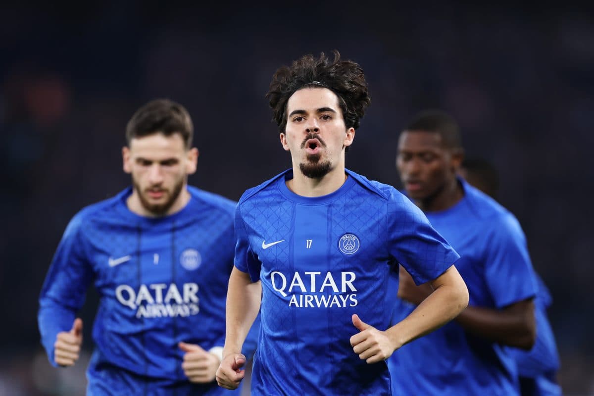 PSG’s Vitinha to undergo MRI on ankle injury