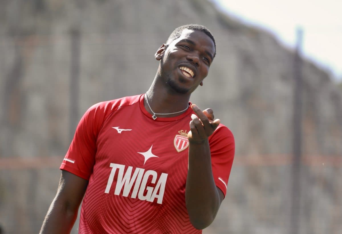 Monaco’s Paul Pogba in line for further minutes, depsite late arrival for session?