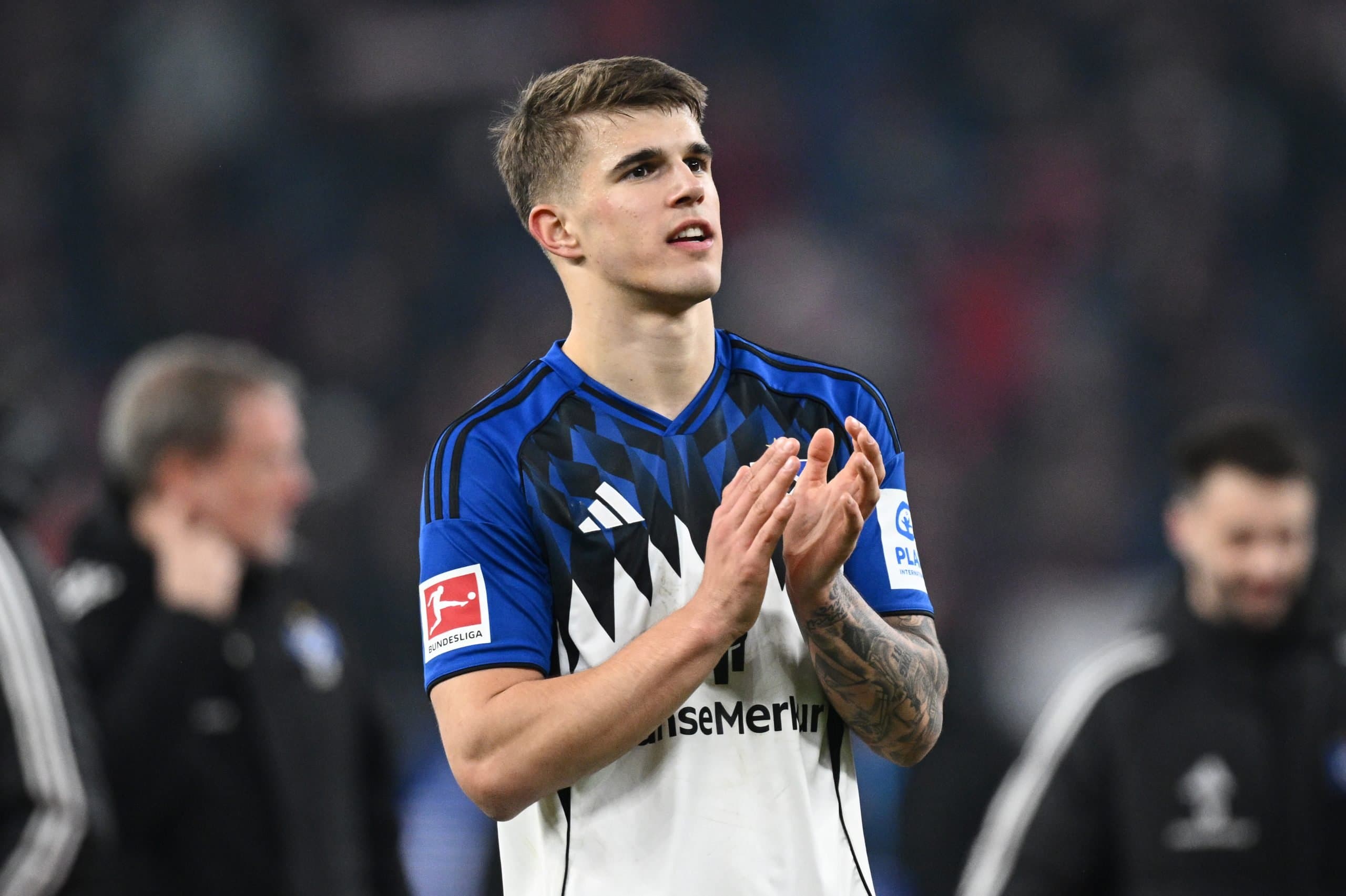 Hamburg’s Luka Vuskovic (19) attracting interest from both Liverpool and Chelsea