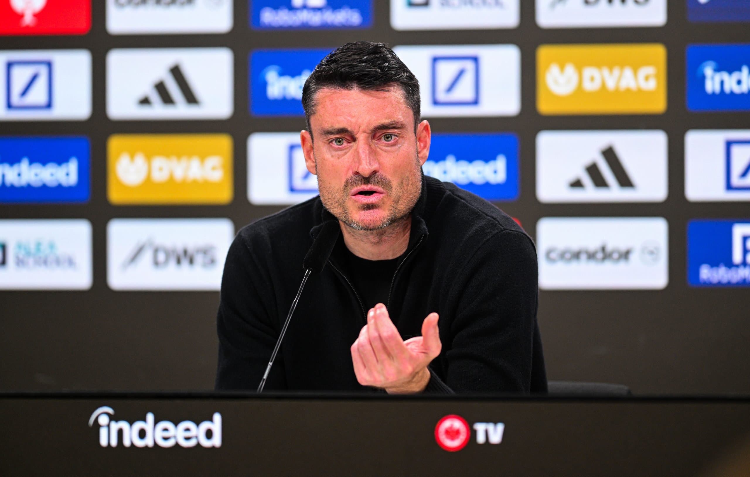 Eintracht Frankfurt’s Albert Riera rants about ‘anger, love, anxiety, and baggage’ after latest disappointing Bundesliga result