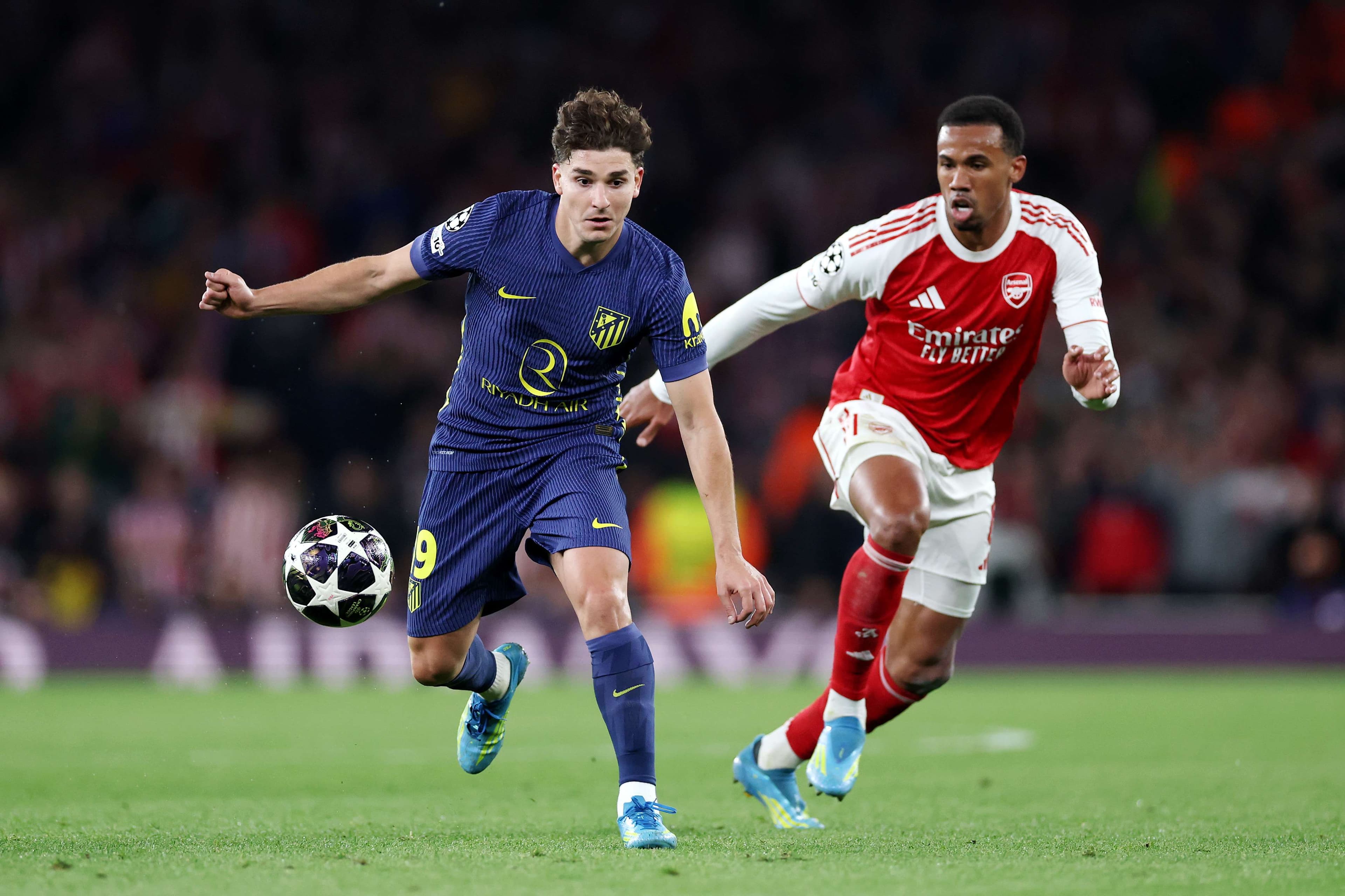 Why Julián Alvarez was taken off early in Arsenal 1-0 Atlético Madrid