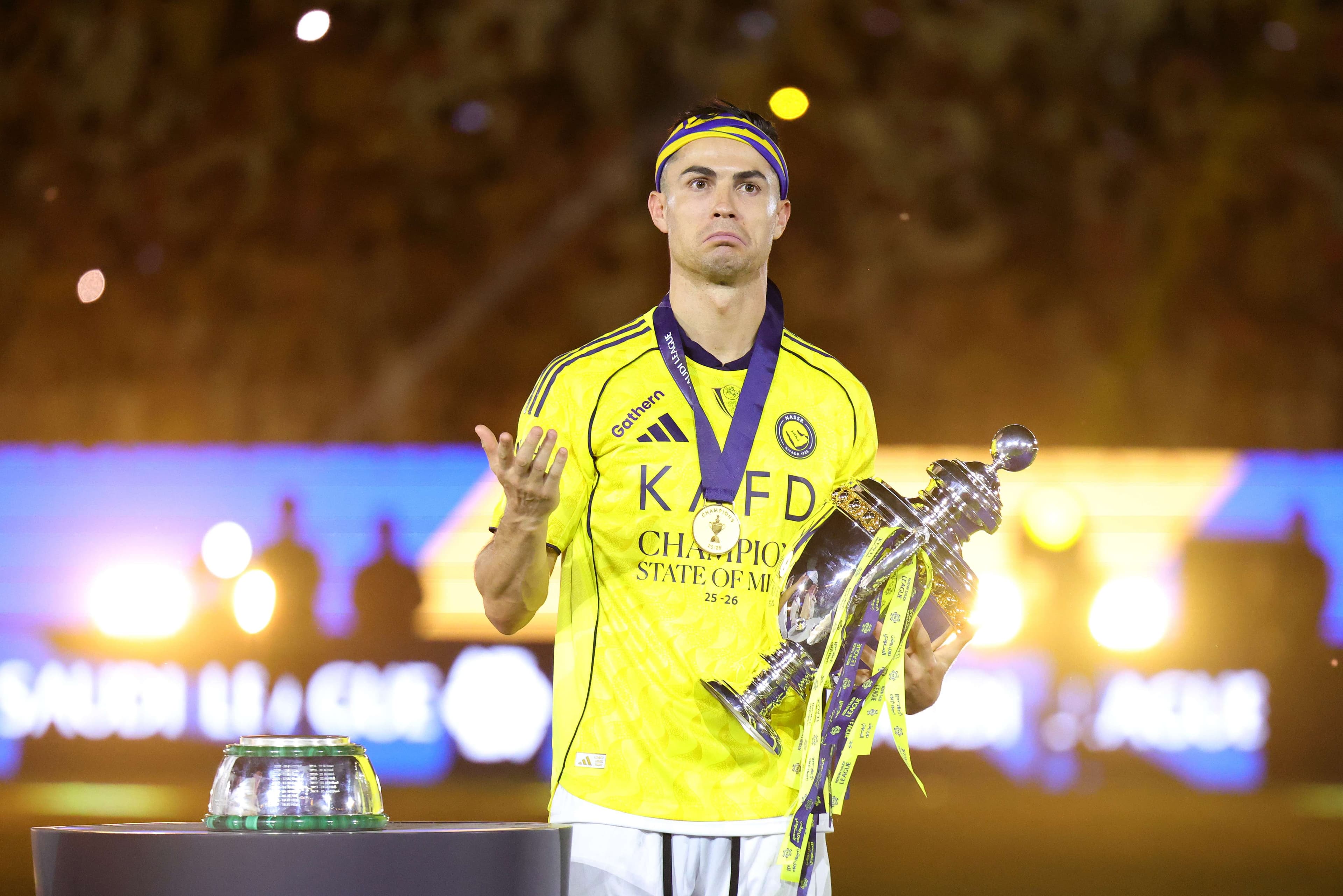 Real Madrid stars congratulate Cristiano Ronaldo on long-awaited Saudi title