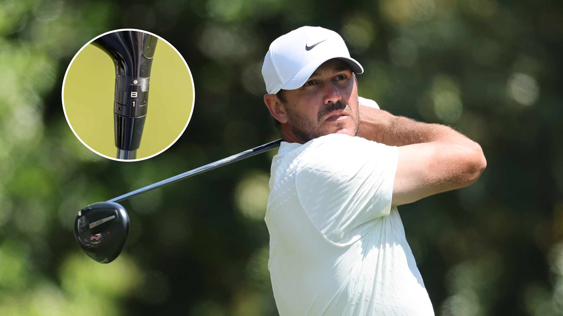 Brooks Koepka's driver was in the wrong setting. He noticed at the Masters