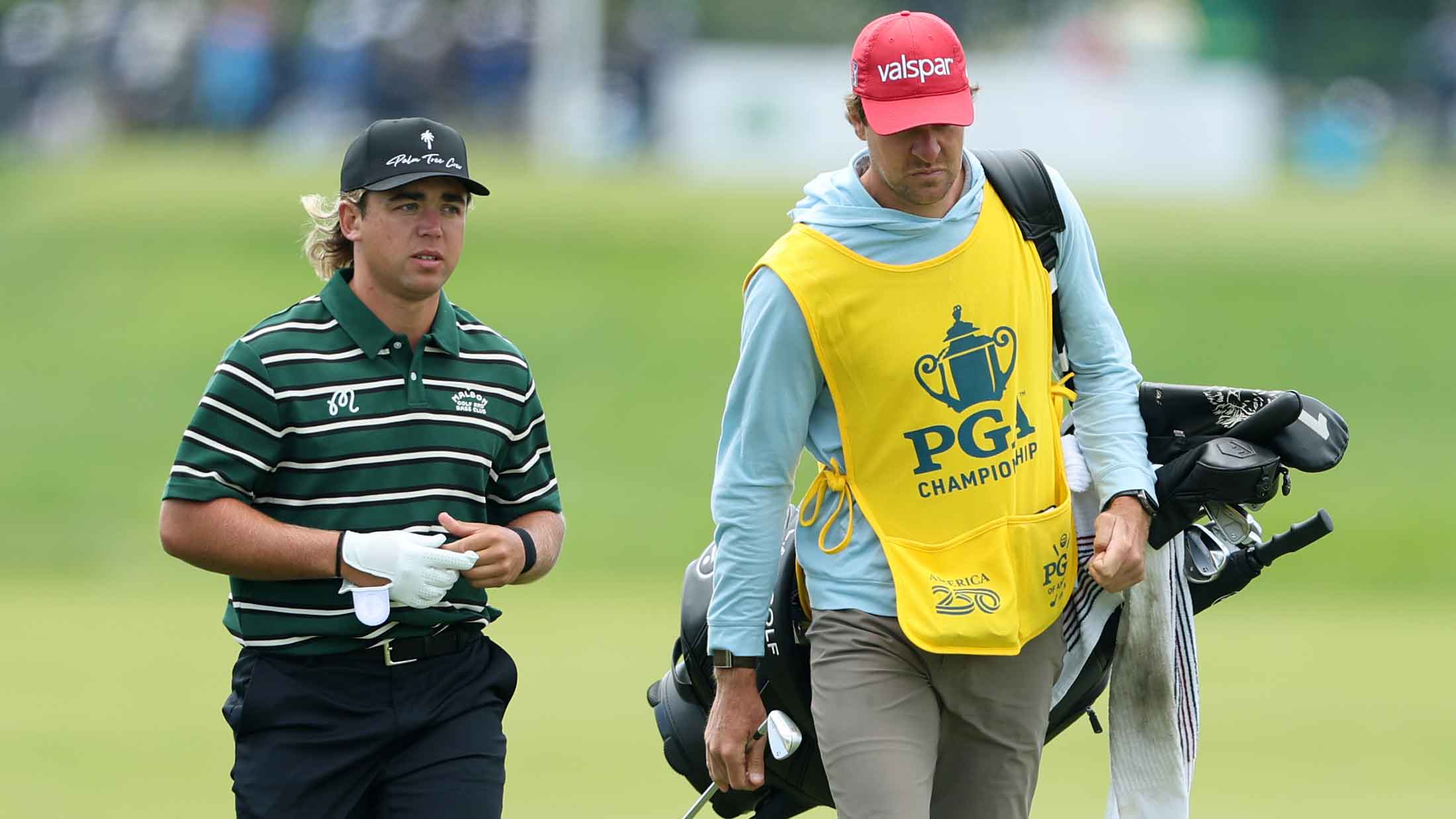 Garrick Higgo, days after curious PGA Championship penalty, splits with caddie