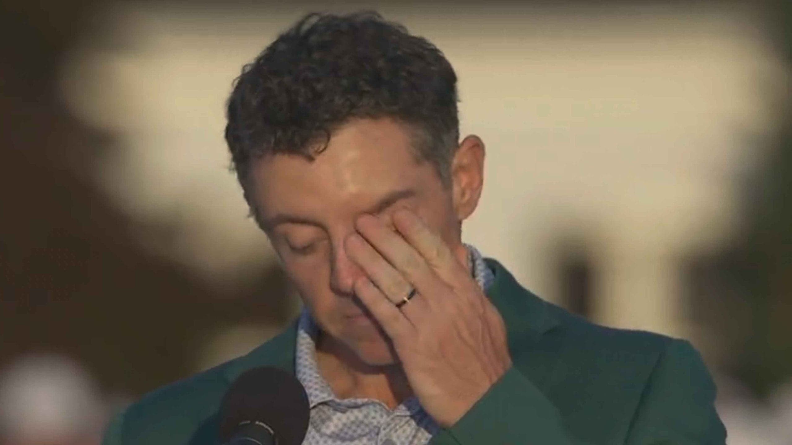 McIlroy's Emotional Masters Victory a Surprise for the Father