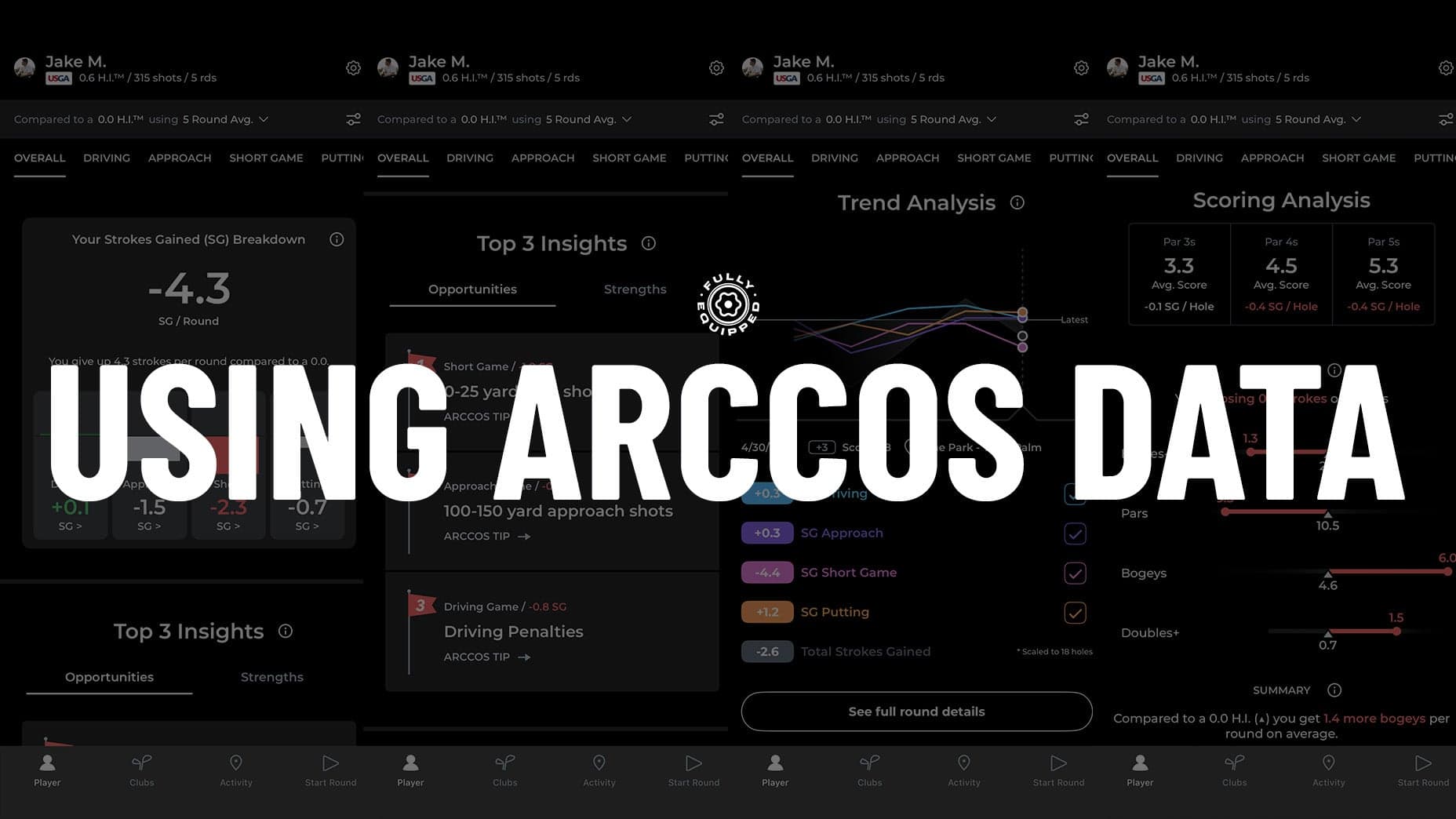 Here's what I'm learning with Arccos Golf's new data tracking