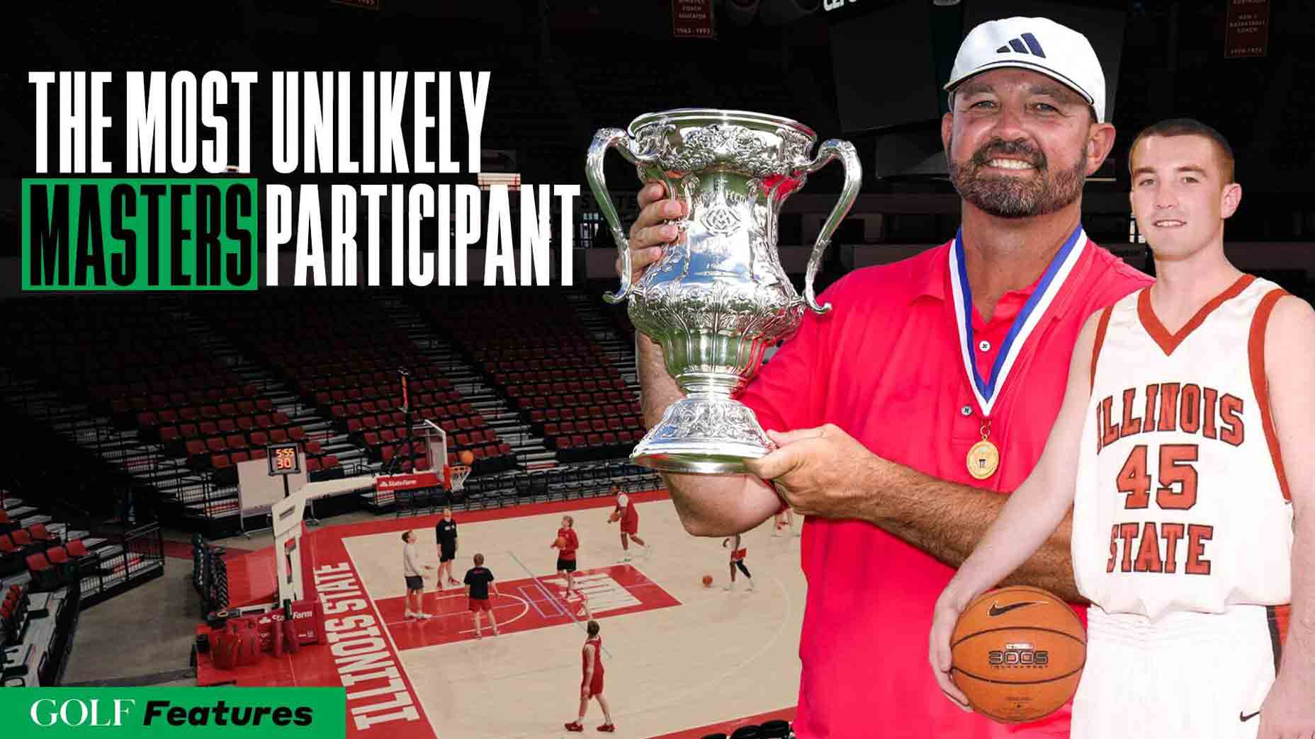 Beer bets, hoop dreams and one dart: The Masters hasn't seen anyone like him