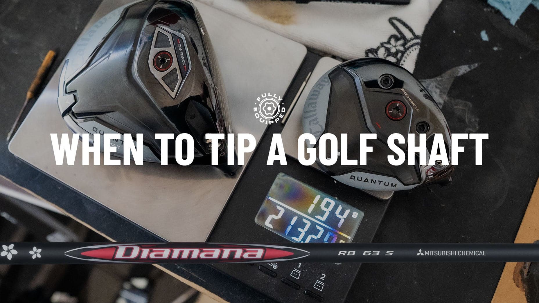 Here's why this manufacturer WANTS you to tip your golf shaft