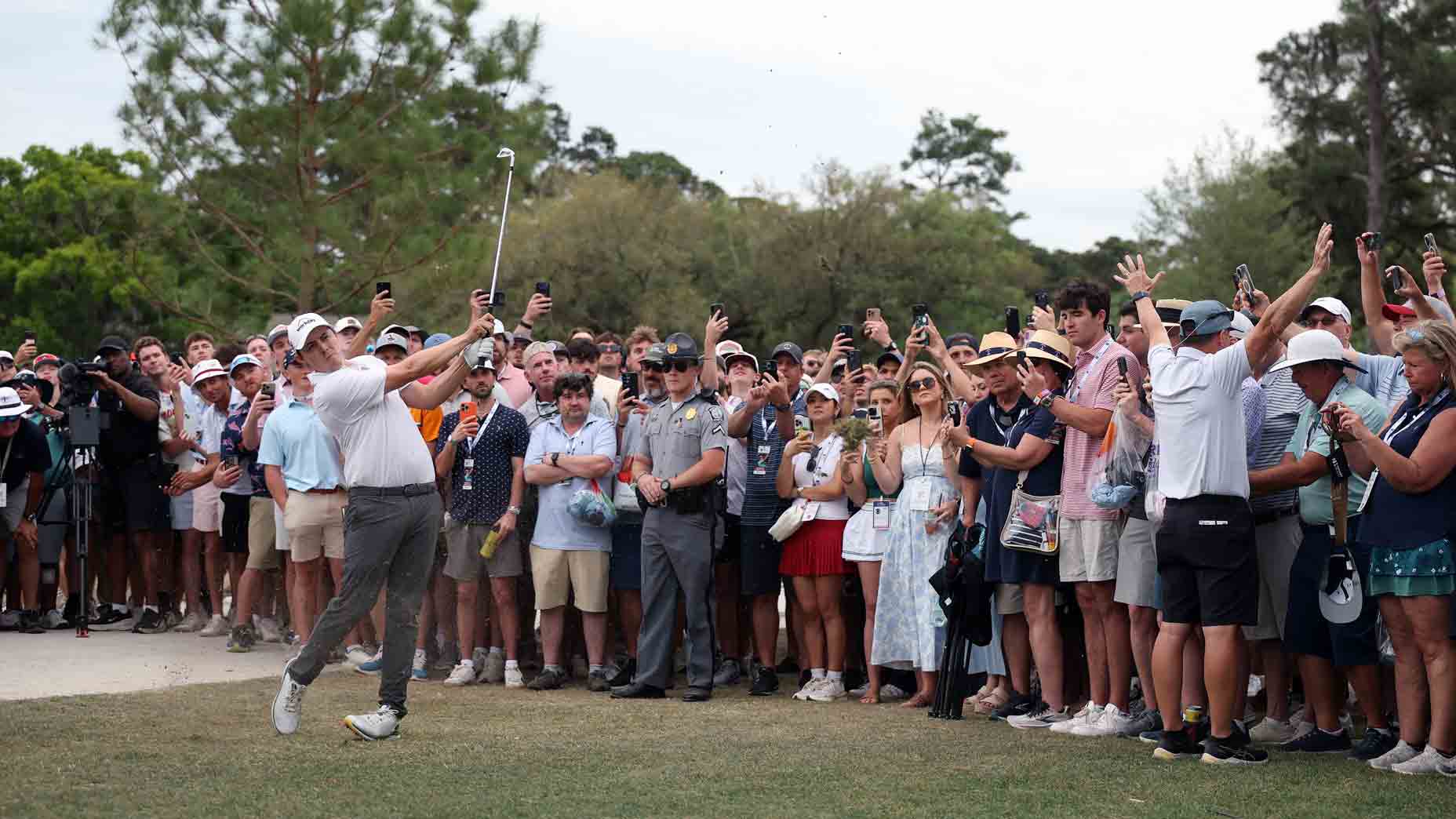 Behind 4-iron stunner, Matt Fitzpatrick tops Scottie Scheffler in RBC Heritage playoff