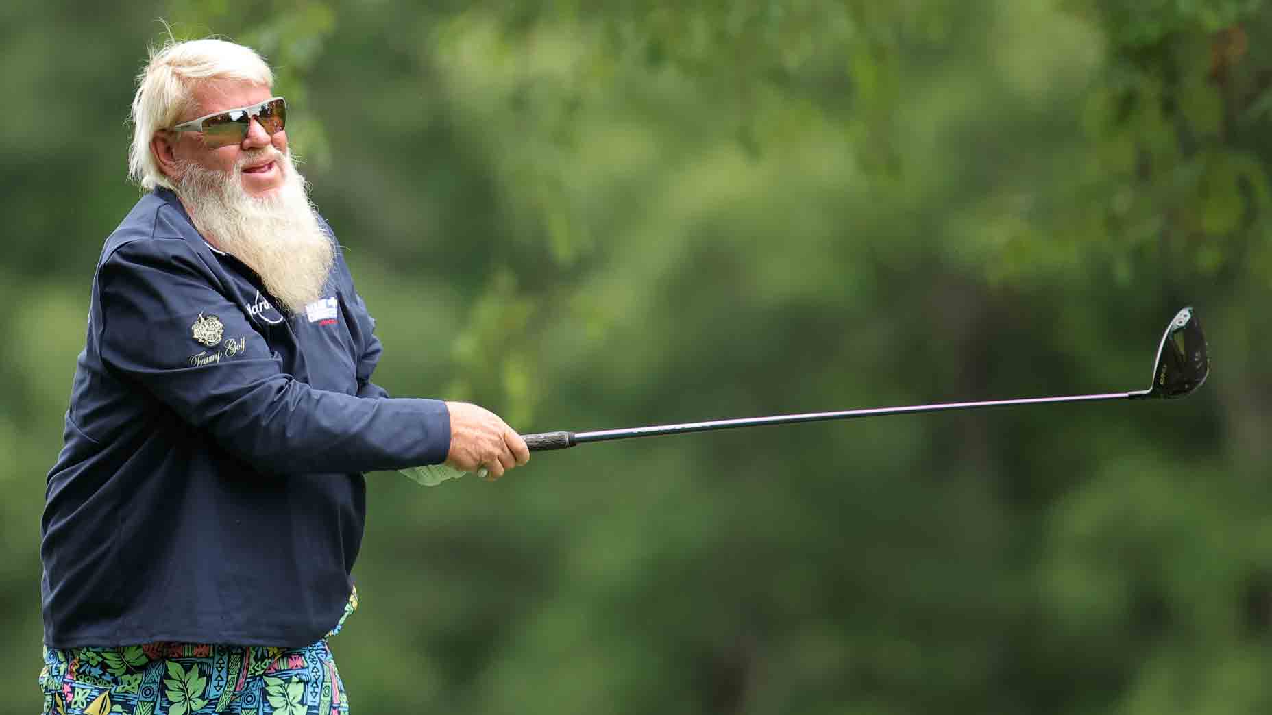 John Daly had a short putt. What followed ‘may be best thing you see'