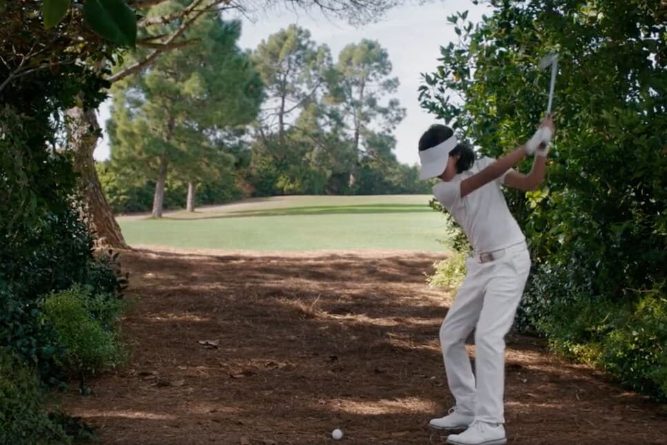 Those Masters ads featuring kid recreating memorable Augusta moments aren’t just adorable. They’re raising money for a great cause