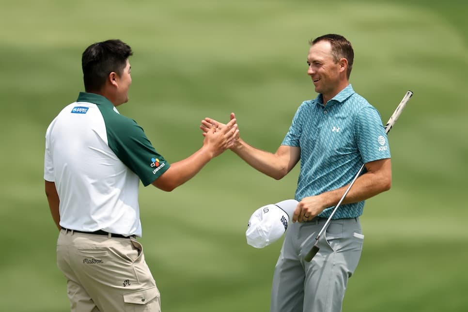 Jordan Spieth kicked himself for not scouting Byron Nelson course, but quick learning rockets him up the board