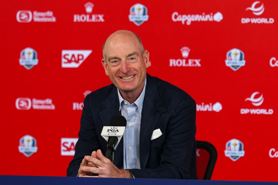 Jim Furyk understands his Ryder Cup assignment