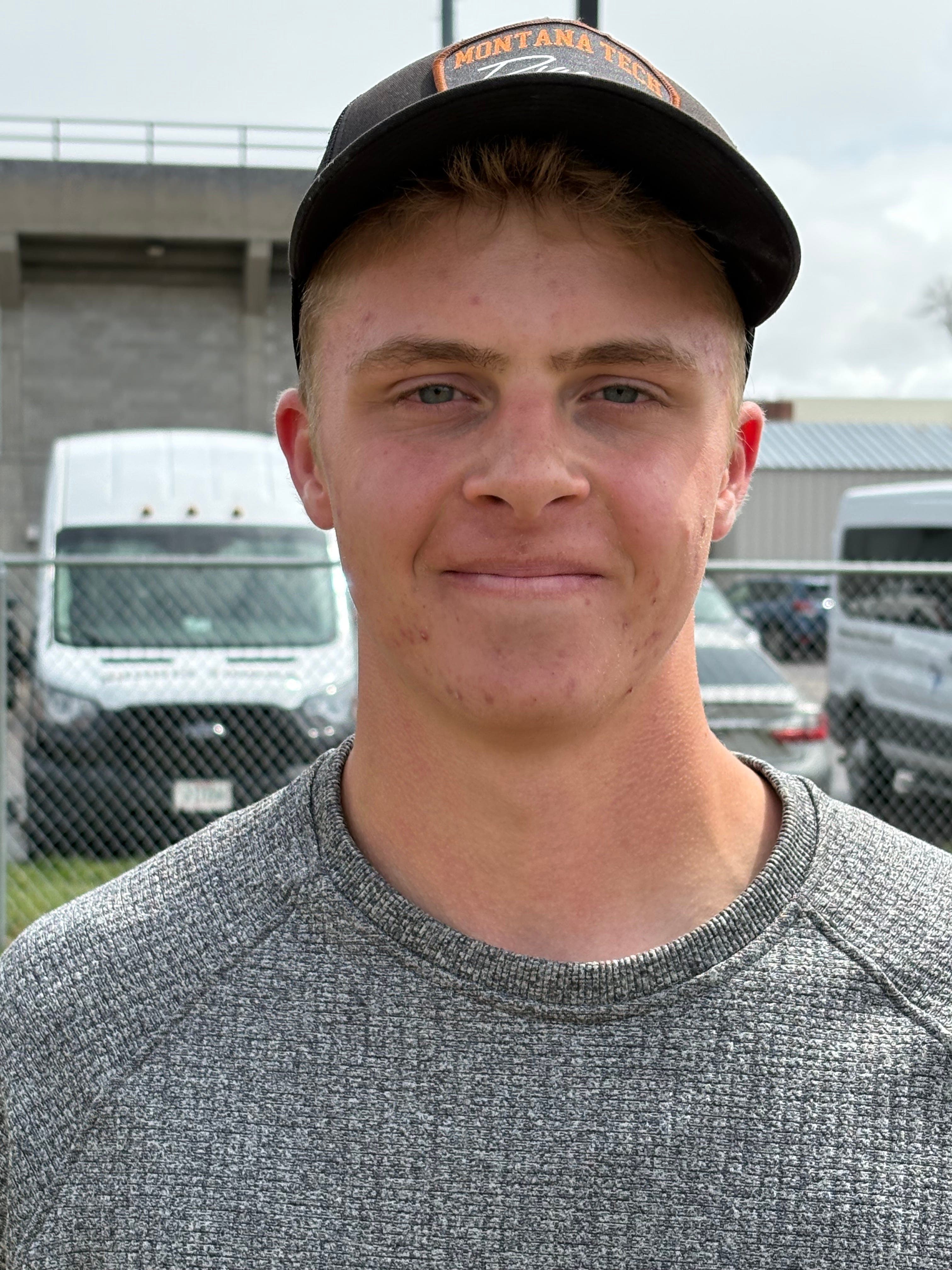 Choteau's Kesston Thomas proving to be top javelin thrower in Montana