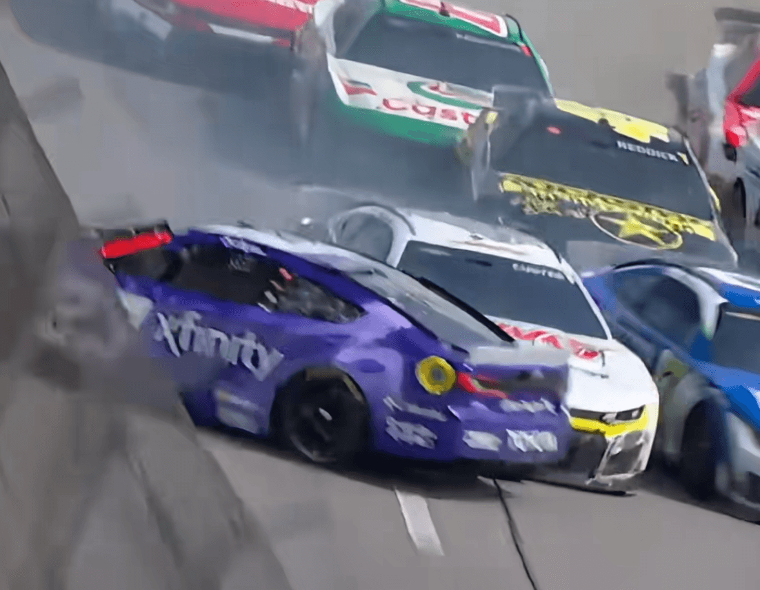 Bubba Wallace's Wild Ride Triggers Talladega's Biggest Wreck of the Season, Collecting 26 Cars in Shocking Crash