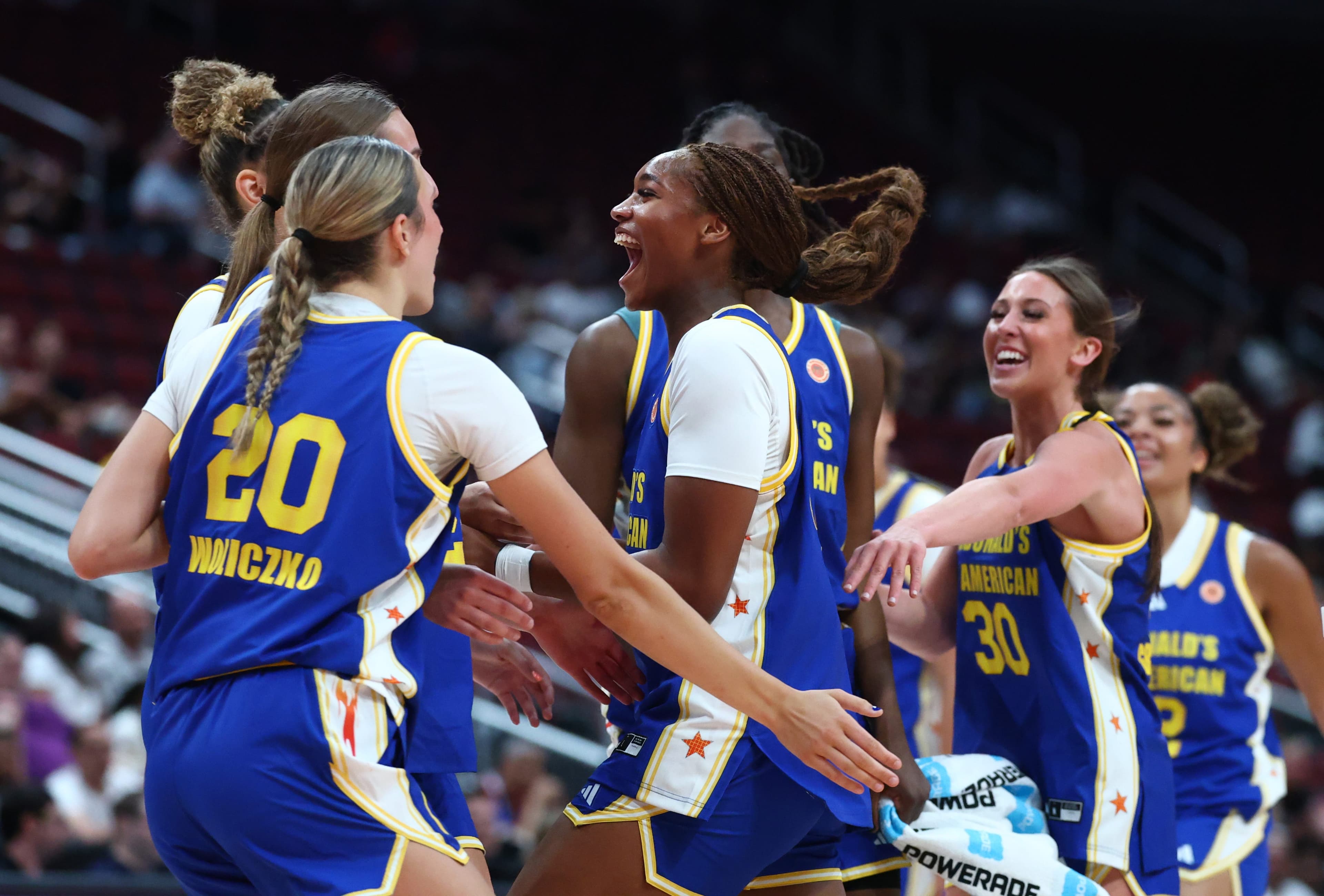 Iowa's McKenna Woliczko stats in McDonald's All-American Game