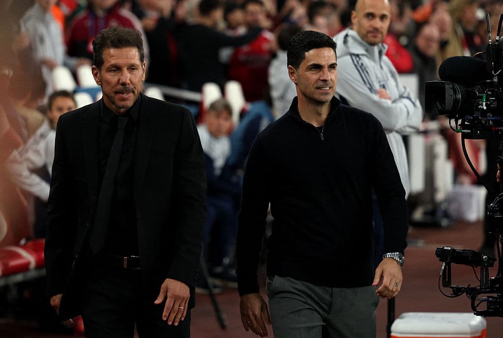Simeone praises ‘incredible’ Arteta after Arsenal knock Atletico Madrid out of Champions League
