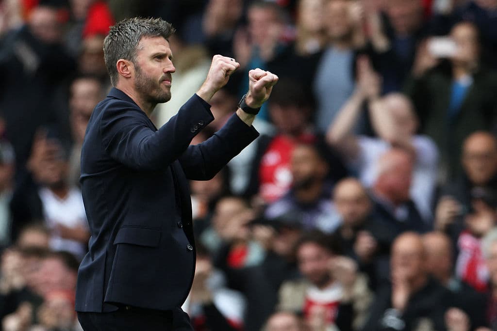 Carrick urges Manchester United to ‘push on’ after securing Champions League return
