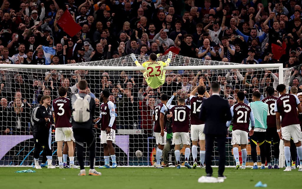 Emery on celebrating with Prince William and the importance of Villa Park after reaching Europa League final