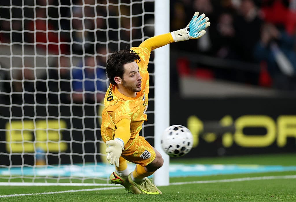 Trafford ‘over the moon’ after making England debut days after helping Man City to Carabao Cup final win