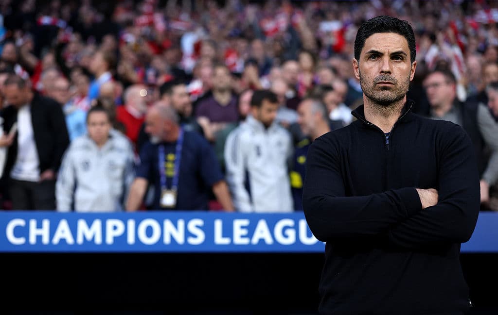 ‘Night and day’ – Arteta says Arsenal are competing in a ‘different world’ to PSG and Bayern Munich