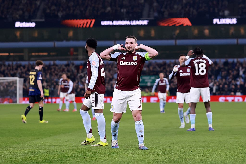 ‘His best game in a Villa shirt’ – McGinn hails team-mate after helping his side into Europa League quarter finals