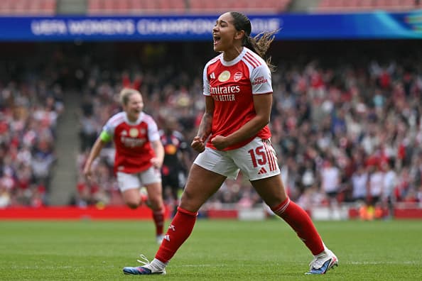 ‘I’m very tenacious’ – Olivia Smith on her Champions League goal as Arsenal beat Lyon