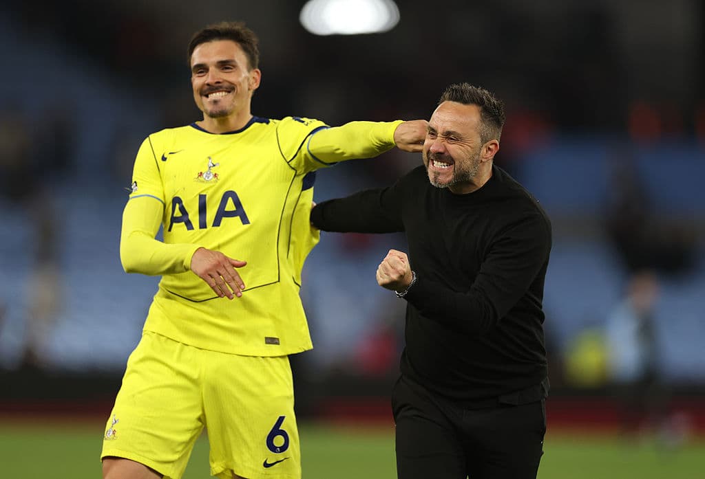 De Zerbi sends clear message to Spurs players after climbing out of relegation zone – and gives update on Bentancur