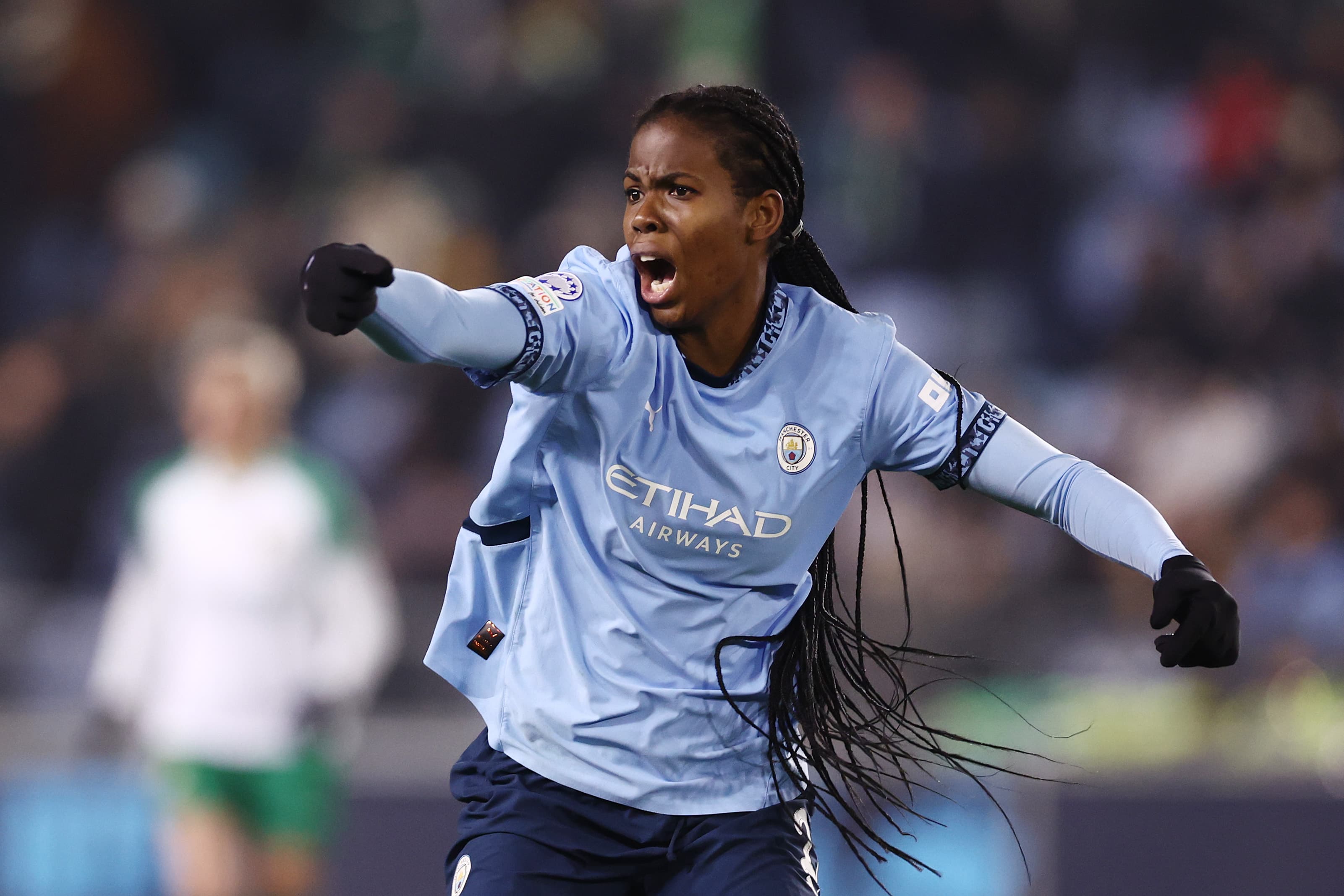 Man City boss Andree Jeglertz on the future of star striker Bunny Shaw