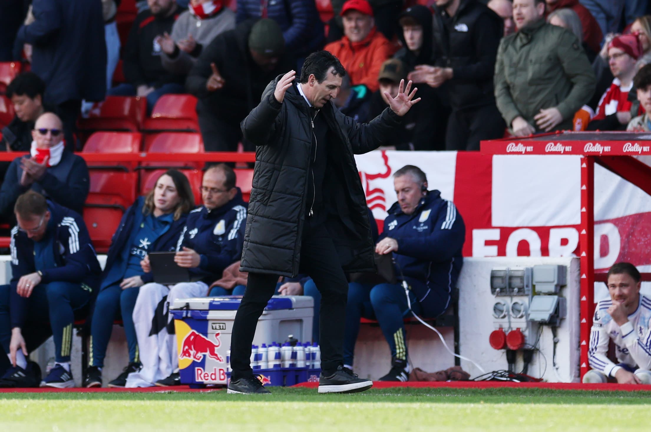 Aston Villa boss Emery on another Martinez injury and draw with Nottingham Forest