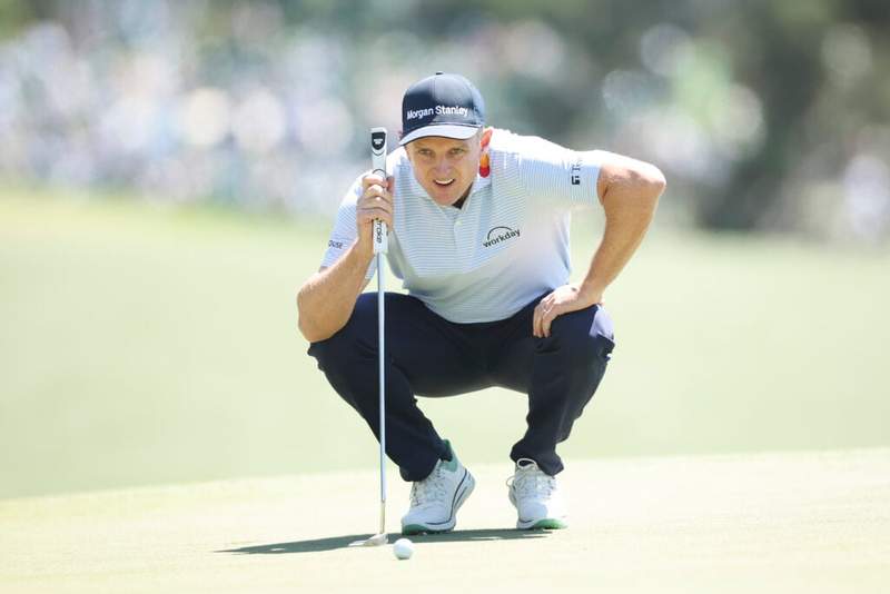 Justin Rose’s admission about his caddie on Friday at The Masters, ‘I didn’t necessarily like it’