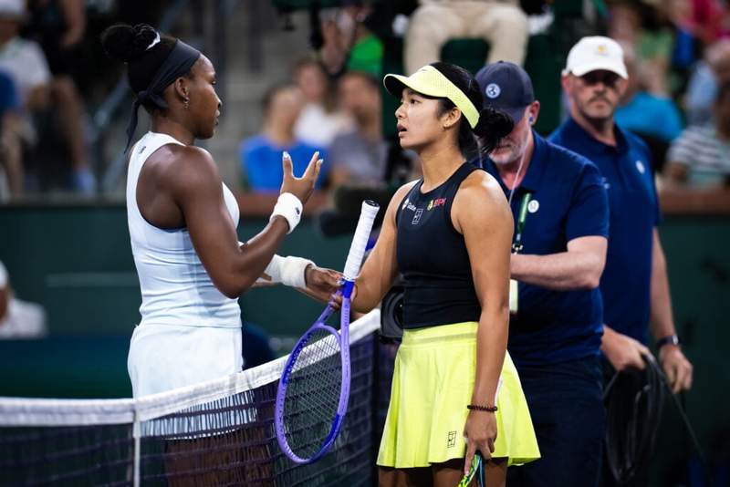 What Coco Gauff said to Eva Lys about Alex Eala after their Stuttgart training session