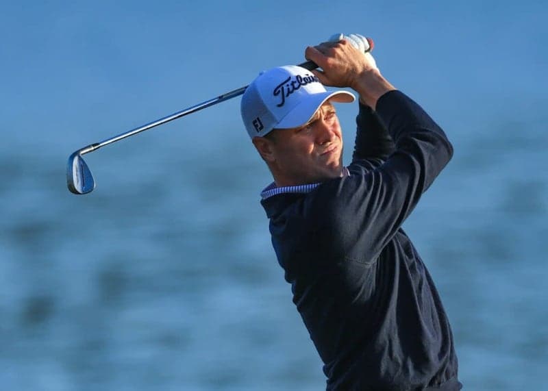 Justin Thomas Strikes Lightning With Stunning Swing!