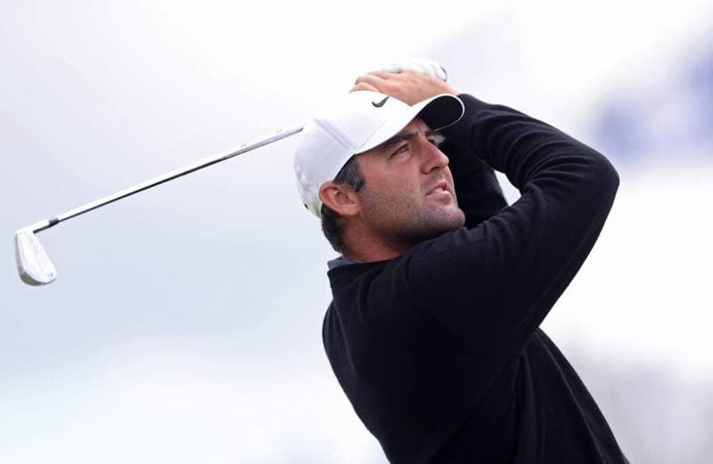 Scottie Scheffler confirms what his relationship with Chris Gotterup is like after his five-under round at the PGA