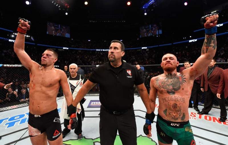 Nate Diaz believes UFC planned a Conor McGregor trilogy, but he wanted another ex-champion