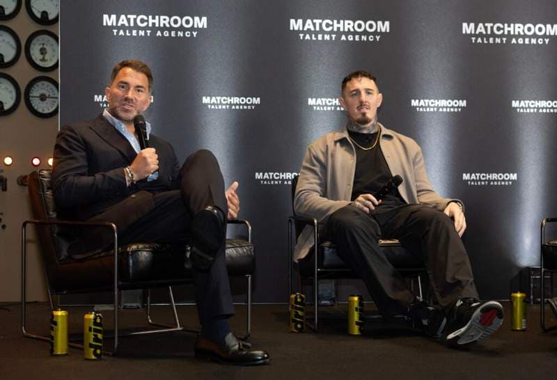 Eddie Hearn refuses Tom Aspinall’s gym test and claims those who accept are ‘idiots’