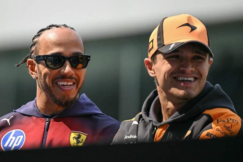 Lando Norris picks his four favourite F1 drivers, with Lewis Hamilton among them