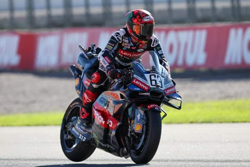 Fabio Di Giannantonio takes Brazilian GP Pole as Bagnaia crashes during MotoGP Qualifying