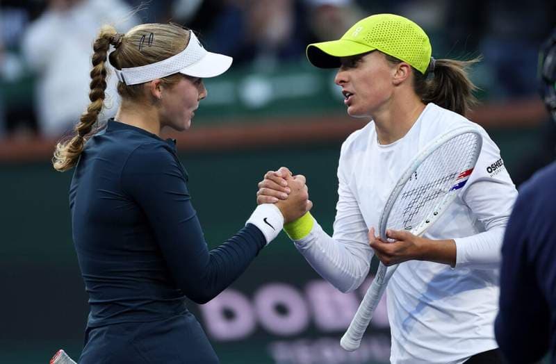 Mirra Andreeva shares her thoughts on Iga Swiatek ahead of Stuttgart meeting