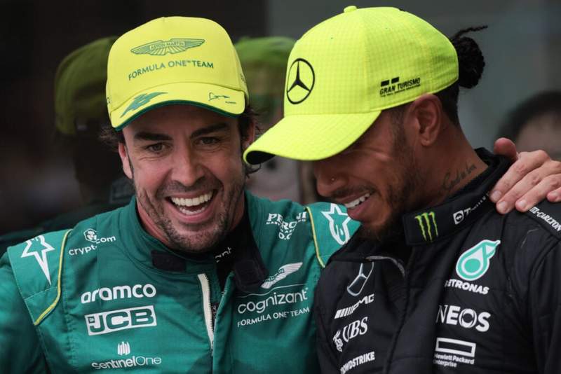 Nelson Piquet Jr claims Fernando Alonso still has more ‘passion’ for racing than Lewis Hamilton