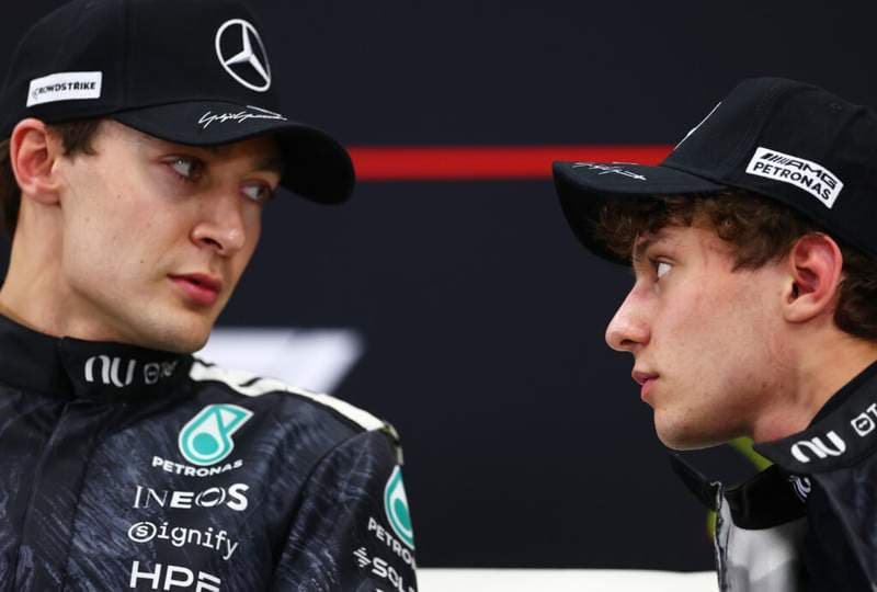 Mercedes staff don’t see George Russell as 2026 title favourite with Kimi Antonelli change