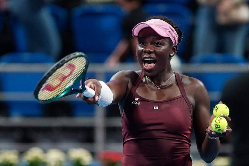 Victoria Mboko on what stood out to her after reviewing defeat to Aryna Sabalenka