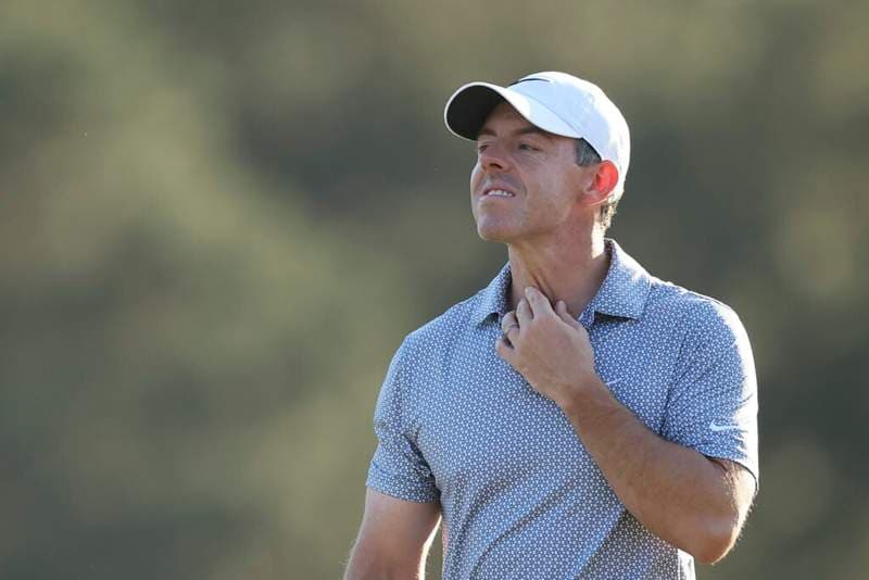 What Rory McIlroy’s caddie is predicted to be doing ahead of the final round of The Masters after his lead slips